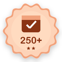 250+ completed sessions 250+ completed sessions