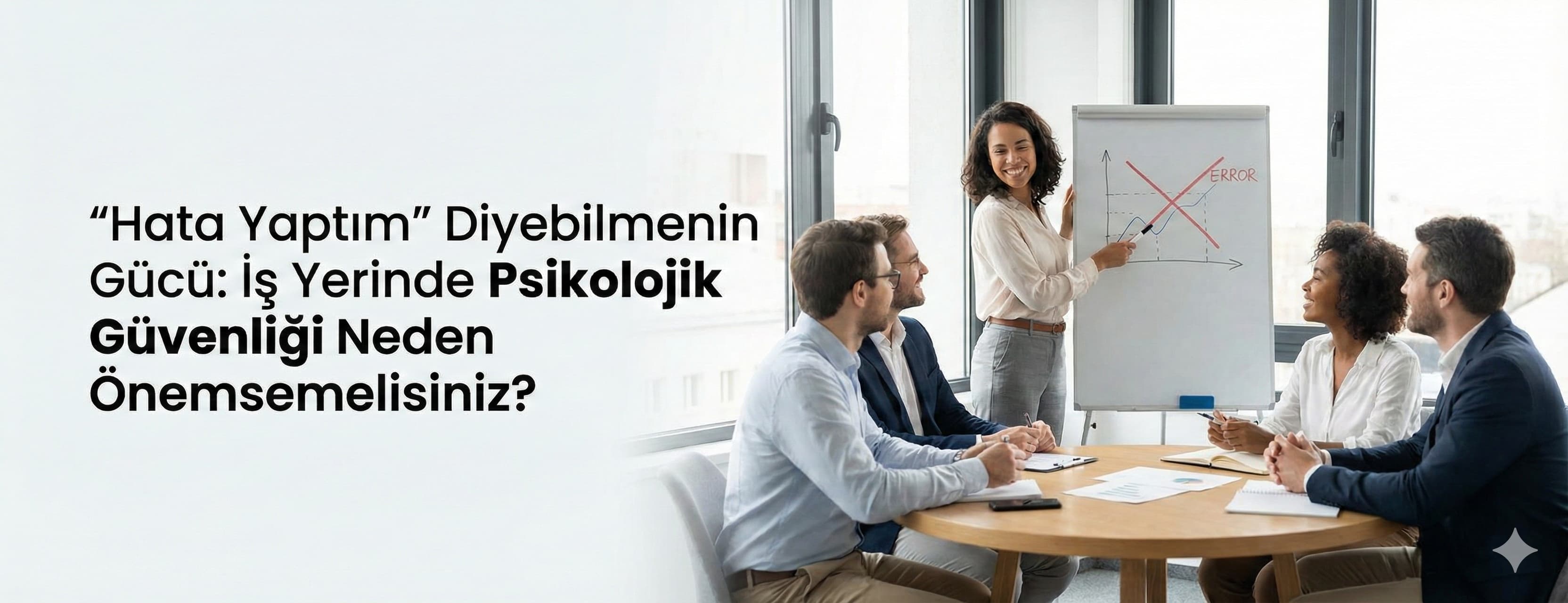 "Hata Yaptım" Diyebilmenin Gücü: İş Yerinde Psikolojik Güvenliği Neden Önemsemelisiniz?