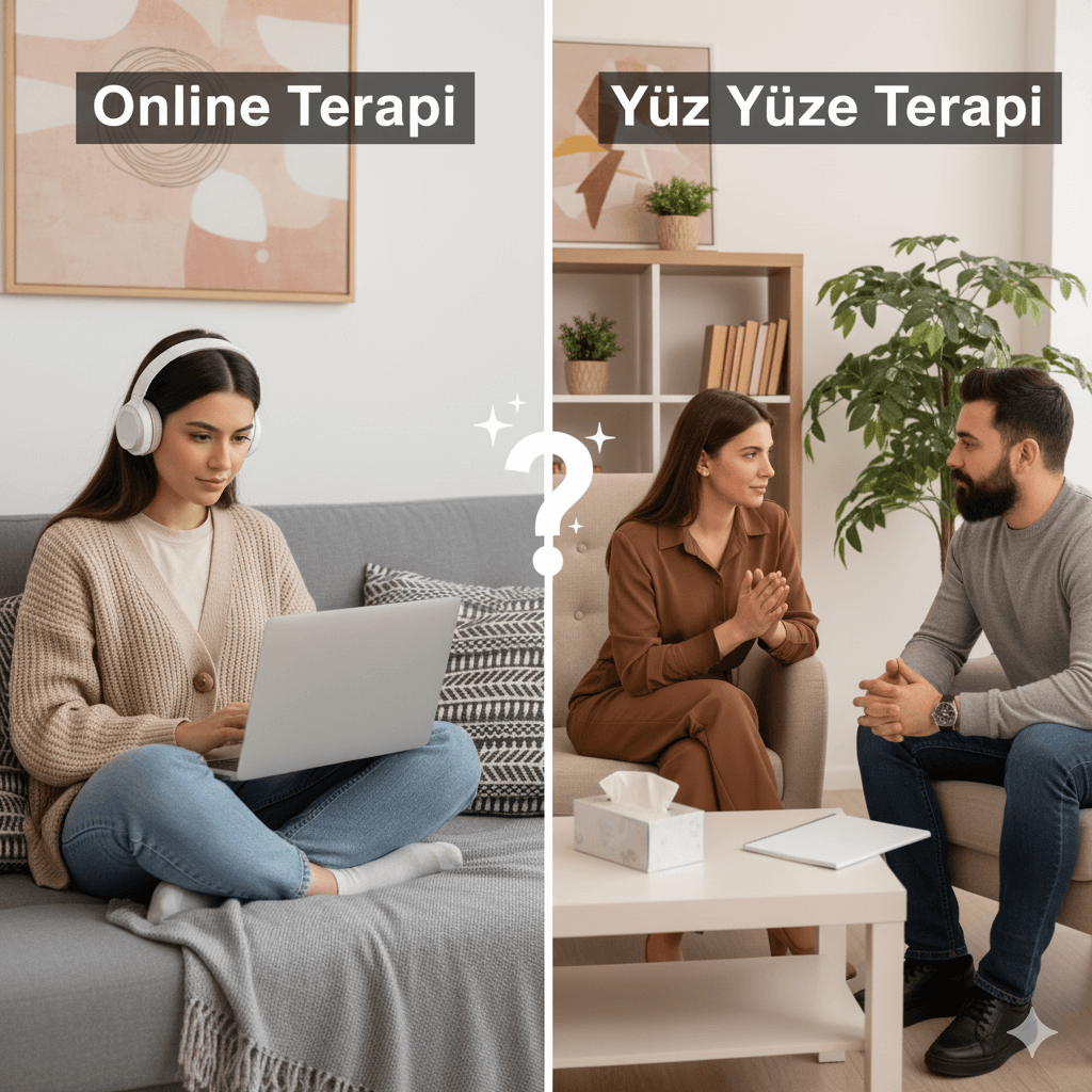 Online Terapi mi Yüz Yüze Terapi mi? Hangisi Sizin İçin Daha Uygun?