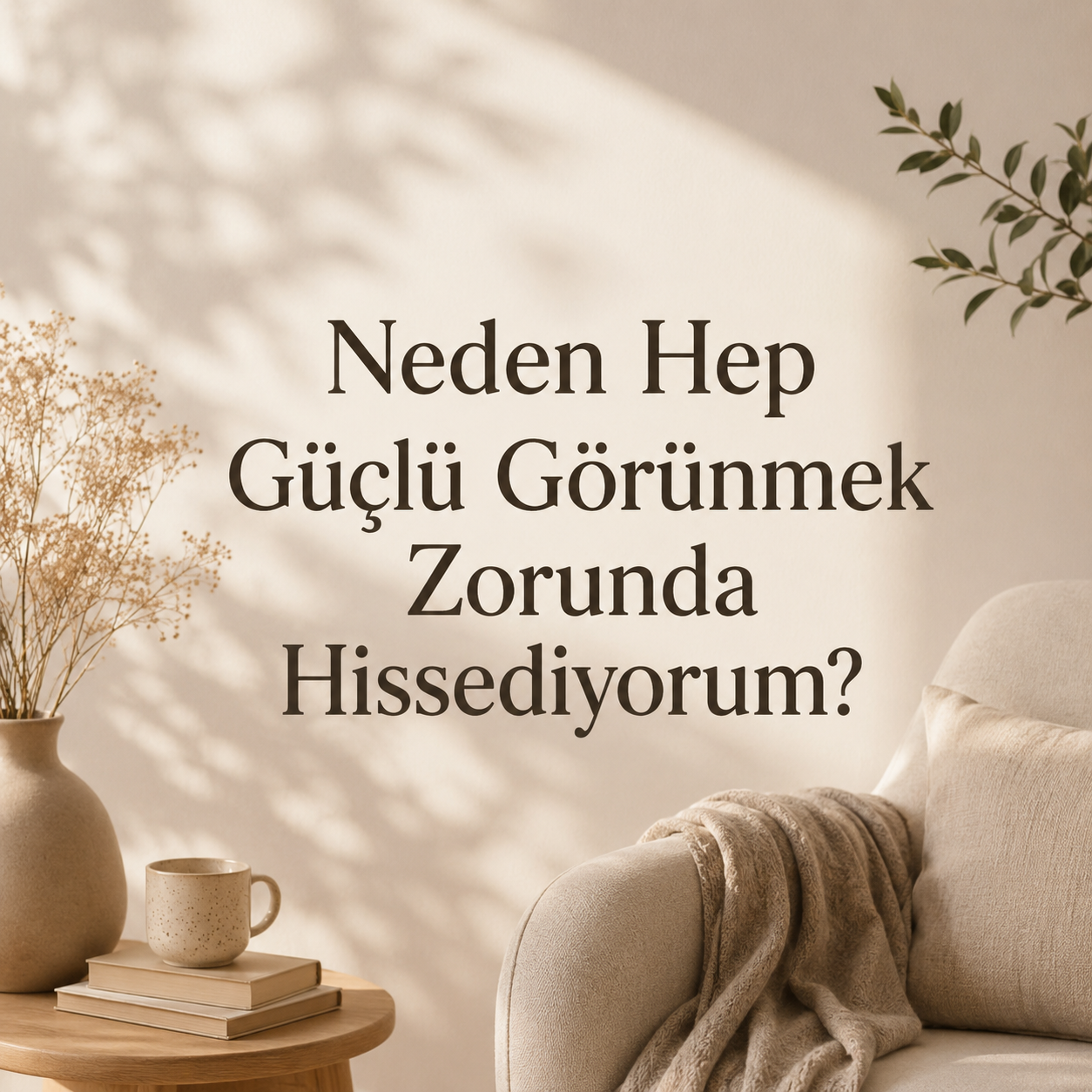 Neden Hep Güçlü Görünmek Zorunda Hissediyorum?