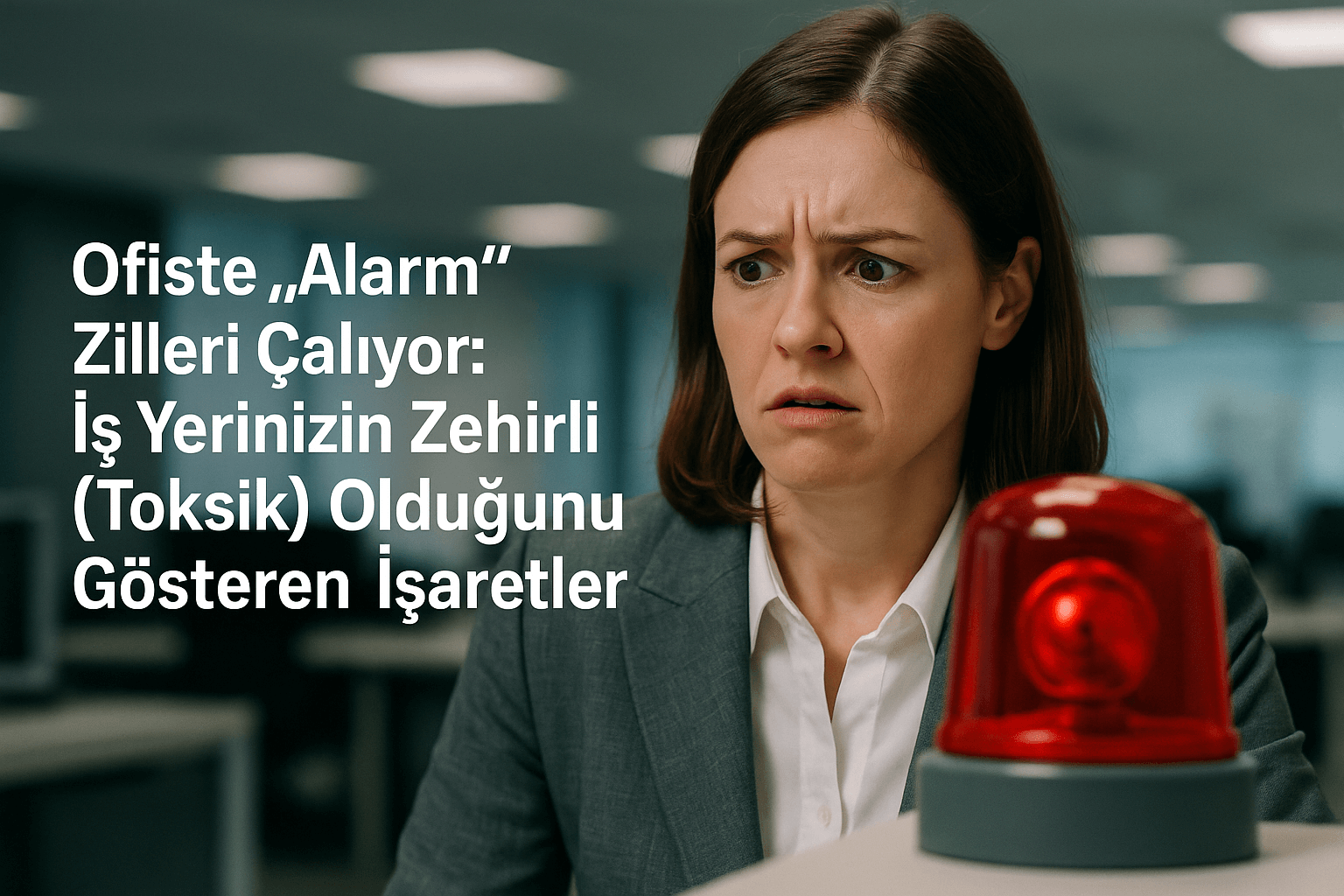 Ofiste "Alarm" Zilleri Çalıyor: İş Yerinizin Zehirli (Toksik) Olduğunu Gösteren İşaretler