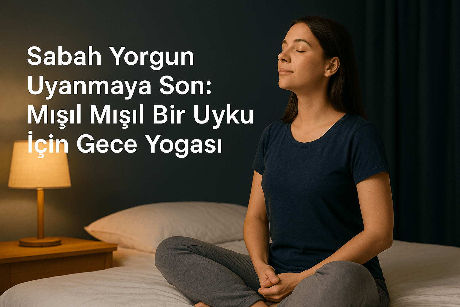 Sabah Yorgun Uyanmaya Son: Mışıl Mışıl Bir Uyku İçin Gece Yogası