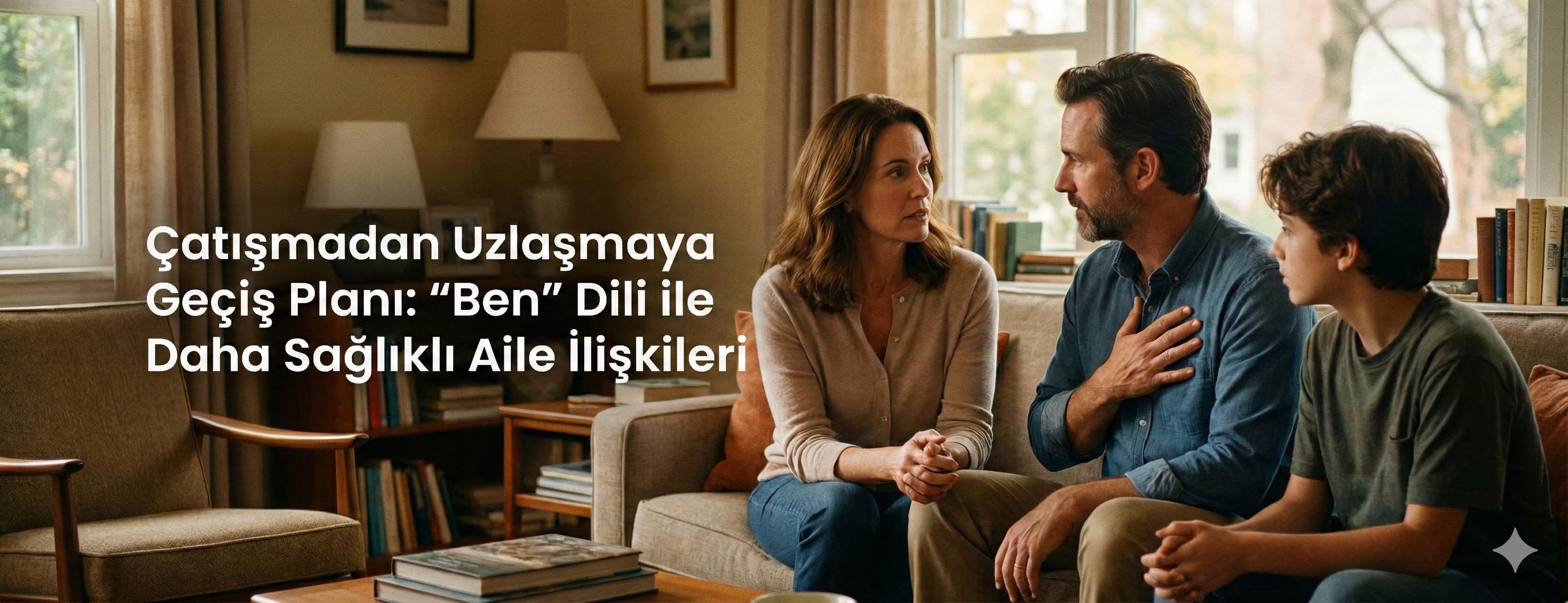 Çatışmadan Uzlaşmaya Geçiş Planı: "Ben" Dili ile Daha Sağlıklı Aile İlişkileri