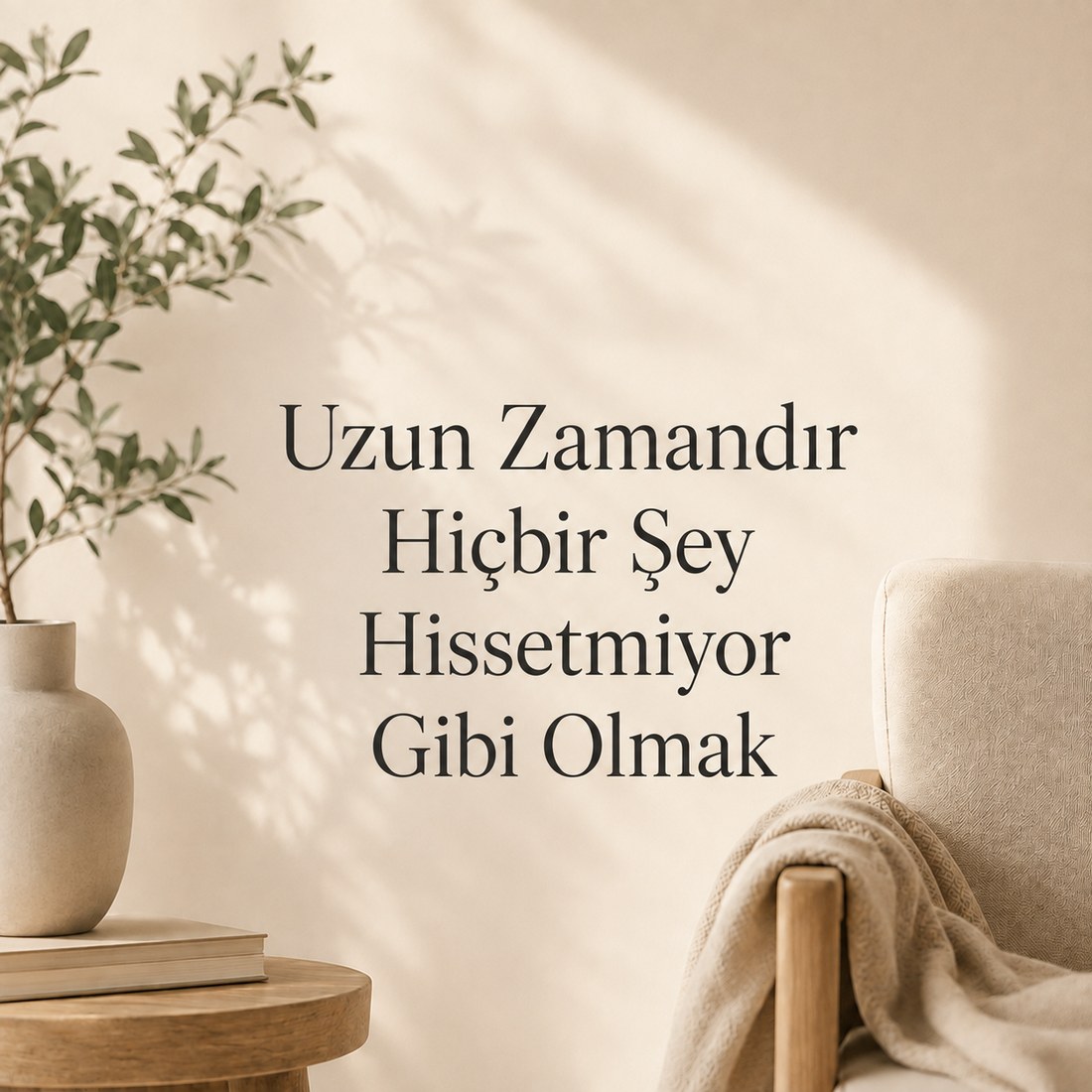 Uzun Zamandır Hiçbir Şey Hissetmiyor Gibi Olmak