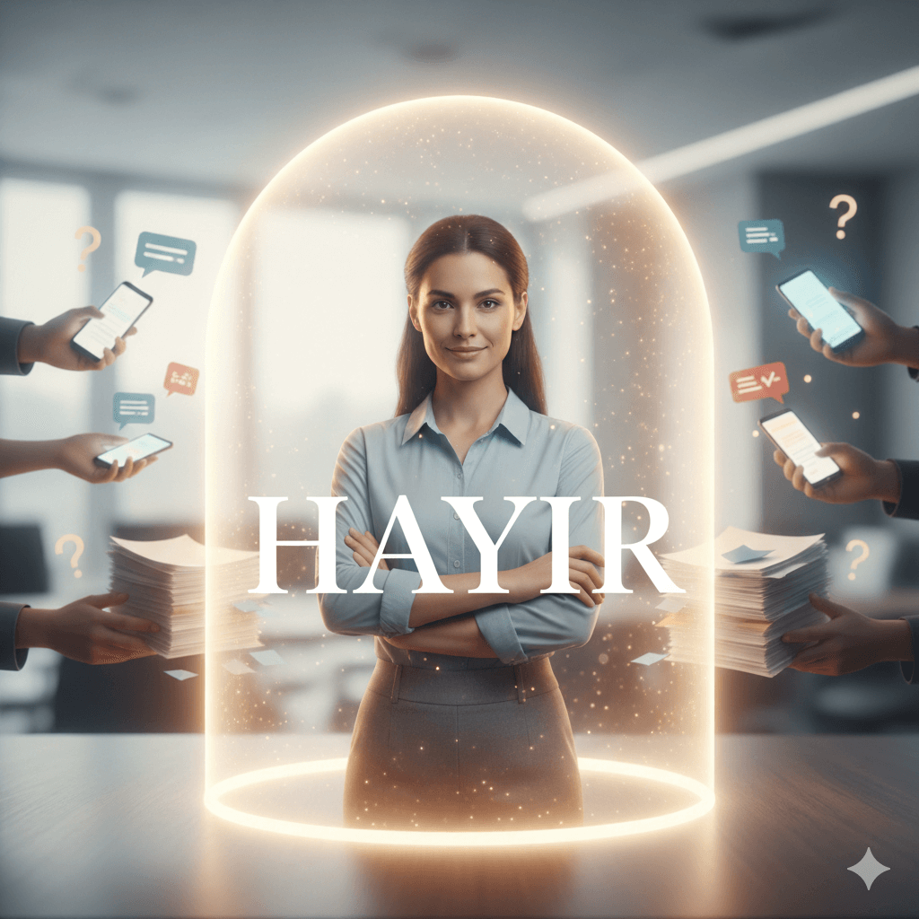 Kendi Hayatının Kontrolünü Kazan: 'Hayır' Diyebilmenin Psikolojik Özgürlüğü