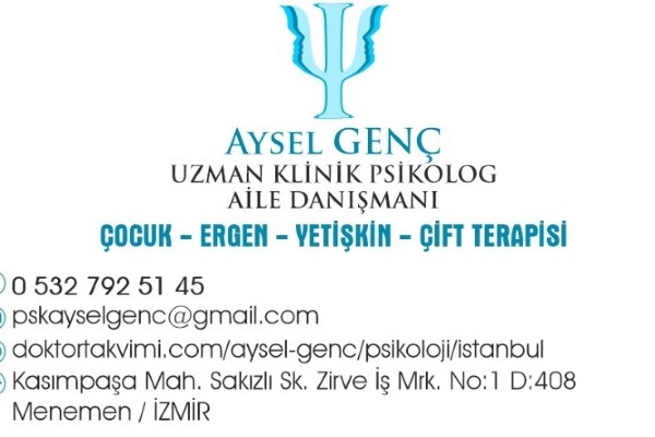 AYSEL GENÇ PSİKOLOJİ VE DANIŞMANLIK